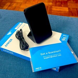 ANKER iPhone 12 Magnetic Phone Charger. Able to use as a stand.